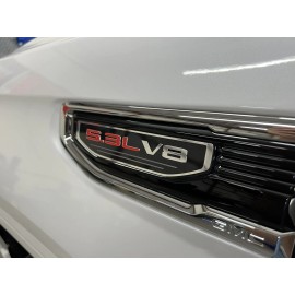 GMC Sierra 5.3L emblem Vinyl Overlay 2019 2020 2021 2022 SLE SLT DENALI AT4