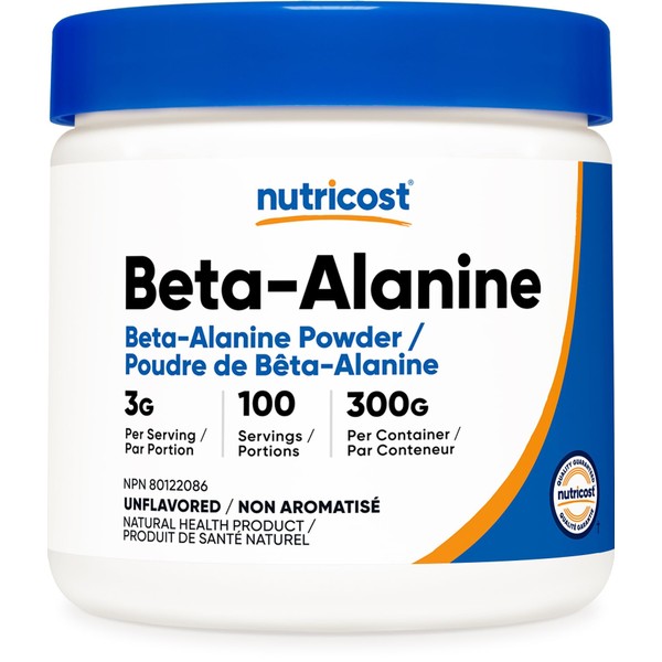 Nutricost Nutricost Beta Alanine Powder 300 Grams (Unflavored) - 3