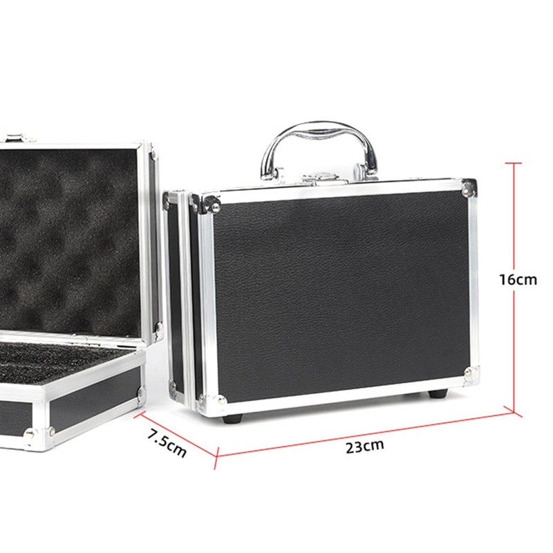Orivin Aluminium Frame Tool Box, with Padded Padded Foam Aluminum