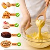 LLMSIX Danish Dough Whisk, Wooden Bread Whisking Tool for Mixing,