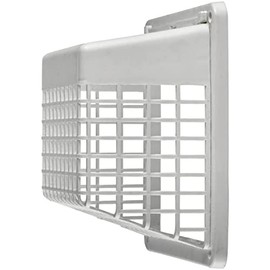 Lambro Industries 1491WG Universal Hinged Vent Guard, White-272278, White