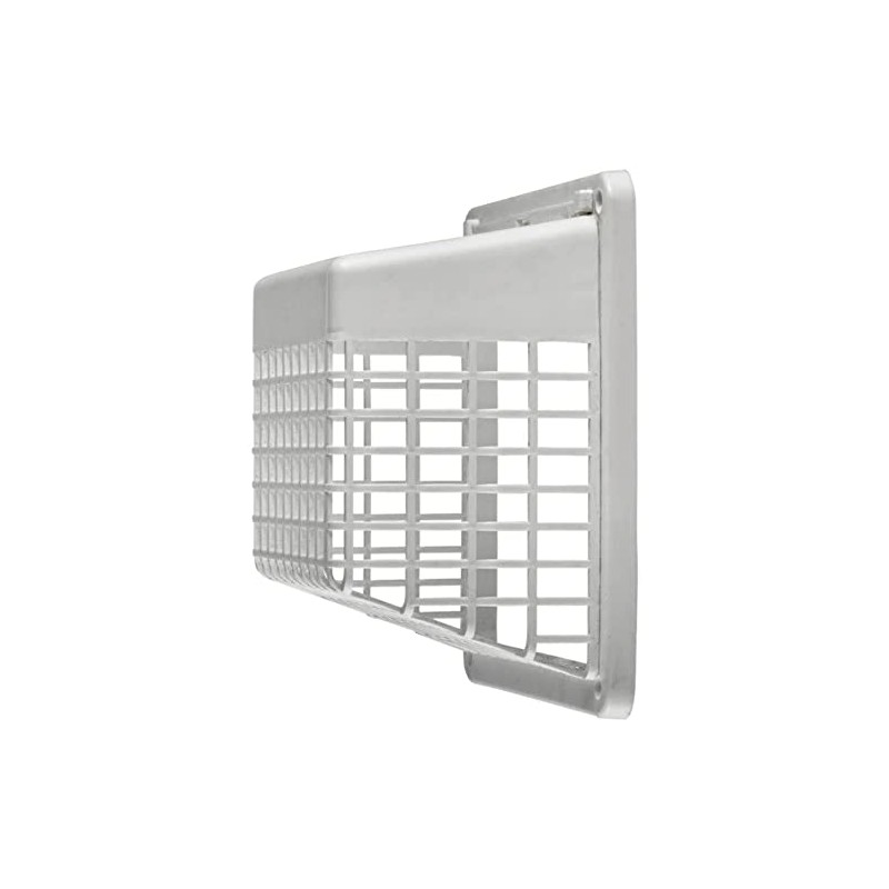 Lambro Industries 1491WG Universal Hinged Vent Guard, White-272278, White