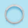 HOROW Chrome Flush Button, Dual Flush Toilet Tank Button for