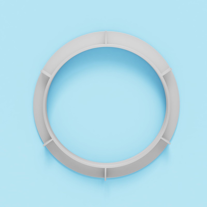 HOROW Chrome Flush Button, Dual Flush Toilet Tank Button for