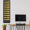 QWORK® 2 Pack 10 Pocket File Storage, Storage Pocket Chart,