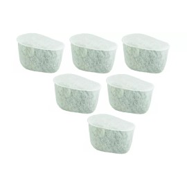Krups 6 Pack Replacement Charcoal Water Filters for Krups