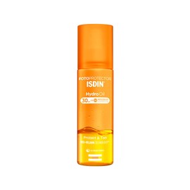ISDIN Photo Protector Hydro Oil SPF 30 (200 ml) | 2-phase light protection that not only protects the skin from the sun but also promotes tanning
