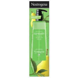Neutrogena 3 pk Neutrogena Rainbath Renewing Shower and Bath Gel, Pear & Green , 40 fl. oz.