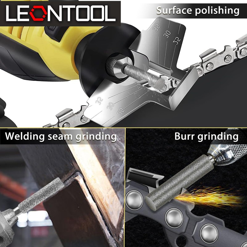 LEONTOOL Chain Saw Diamond 18 Piece Set (0.16 / 0.19