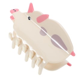 WOONEKY Large Pig Claw Hair Clip Women's Hair Clip Acetate Material Fun Versatile Hair Styling Barrette