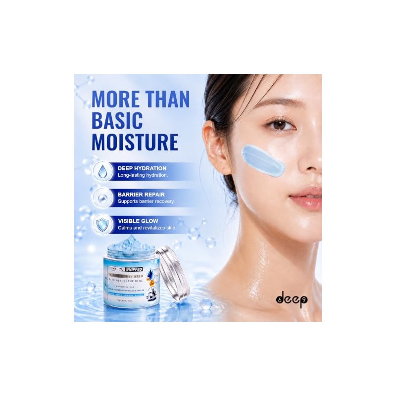 Face Moisturizer Whipped Beef Tallow Balm GHK-Cu, Manuka Honey-2Oz