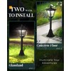 Seovix 70" Solar Lamp Post Lights Outdoor Waterproof IP65, Solar