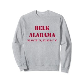 Belk Alabama Coordinates Souvenir Sweatshirt