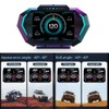 Snblzhef Multi-Function Digital Speedometer HUD P24 OBD2+GPS - Comprehensive Car