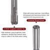 sourcing map Clamping Reamer 13.5 mm H7 C1/K30 Carbide Tip