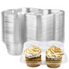 Green Direct 2 Compartment Disposable Cupcake Containers | Clear Cupcake