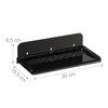 Relaxdays Bed Table Bed & Bunk Bed Stick On Extendable