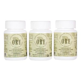 Ore 3 Capsulas De Oregano Ore 65 Capsulas