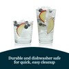 Libbey Hoops Tumbler and Rock Glass Set, Two Sized Nostalgic