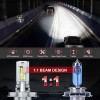 CHUSYYRAY 4PC For Honda Passport 2000 2001 2002 LED Headlight