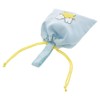 Sunstar Stationery Shiroiusagichan Drawstring Embroidery, Light Blue S2320681