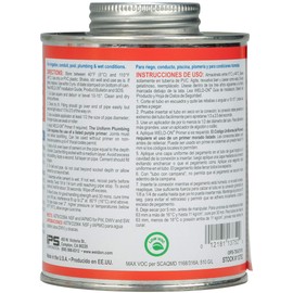 IPS 13752 Plumbing Primer 750 Pint Can with Applicator Cap