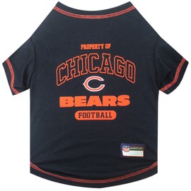 Pets First Chicago Bears T-Shirt, Medium