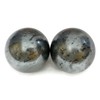 Top Chi Hematite Baoding Balls with Carry Pouch for Hand