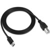 Ceemiaa USB-C to USB-B 2.0 Printer & MIDI Cable (3.3FT)