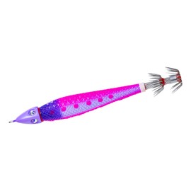DUEL YO-ZURI Four-Eyed Lead Squid Jig, No. 20 (2.6 oz (75 g)), (Nicchu Pink)