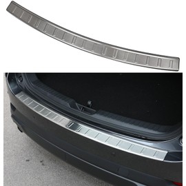 Birbenben Rear Bumper Guards for 2017-2025 Mazda CX-5, 304 Stainless Steel Material Trunk Door Entry Protector for Mazda CX5 CX 5