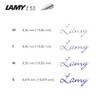 Lamy 1232249 Aion Z 53 Stainless Steel Polished EF
