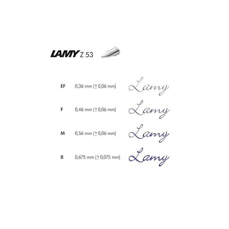 Lamy 1232249 Aion Z 53 Stainless Steel Polished EF
