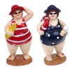 BIG & BEAUTIFUL Pair of Fat Beach Belle Lady Swimmers