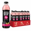 HydraShot Protein Water, Fresa Kiwi, 12 Pack