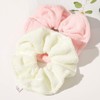 Ivyu Microfiber Hair Drying Scrunchies Towel Fiber - Buns Large