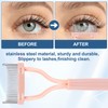 Alpinleux 2 Pcs Metal Eyelash Separator Tool, Eyelash Comb Separator,