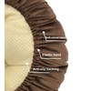 Augld Bar Stool Cushion Soft Velvet Padded Round Stool Cover