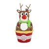 Bethany Lowe Rudolph Cupcake Container