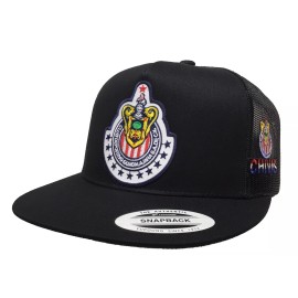 Unbranded CHIVAS RALLADAS CON CHIVAS A LADO MEXICO HAT BLACK MESH CHAPO GUZMÁN