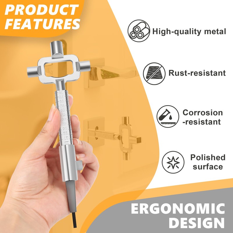Universal Construction Key Professional Set with Architect Key & Construction
