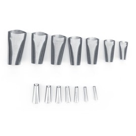 14pcs Caulking Nozzle Stainless Steel Sealant Nozzle Applicator Finishing Tool