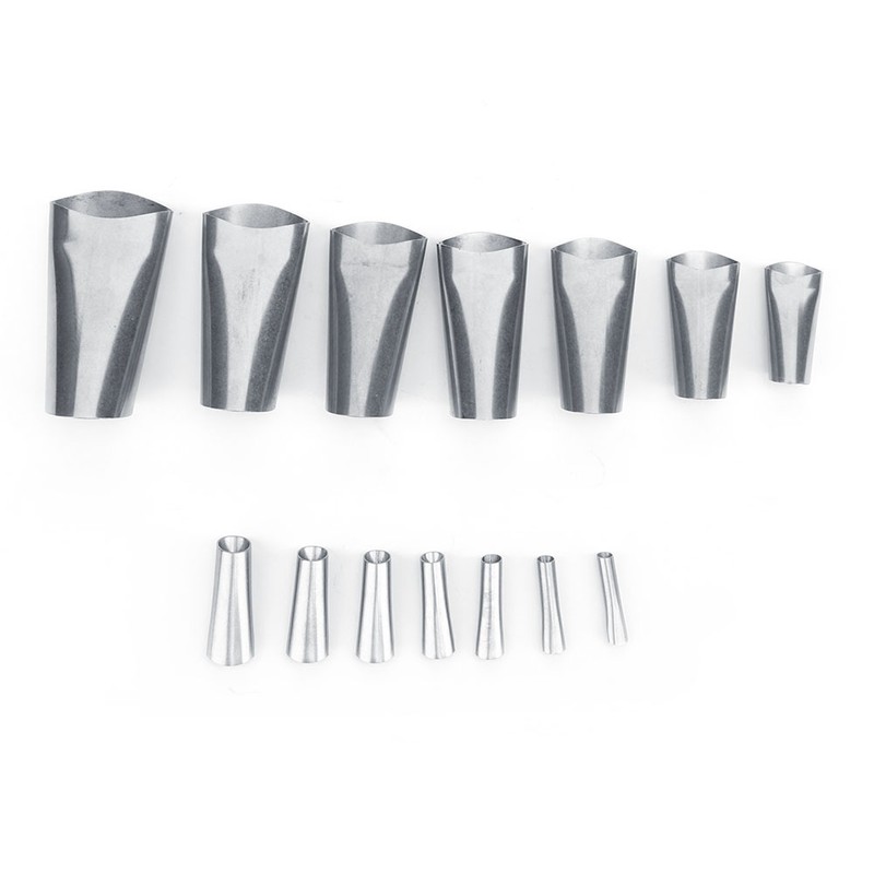 14pcs Caulking Nozzle Stainless Steel Sealant Nozzle Applicator Finishing Tool