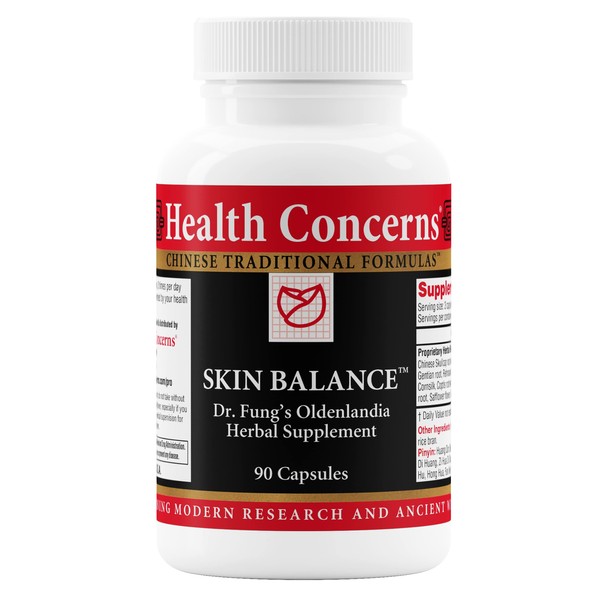 Health Concerns - Skin Balance - Skin Support - 90 Capsules
