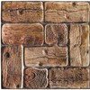 3D PVC Wall Panels, Ceiling Panels, Wood Look, 1 Panel
