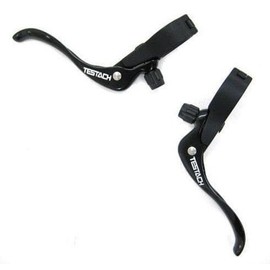 DIXNA Test Touch Aid Arm Auxiliary Brake Lever, Black, 0.9 inches (24 mm), Black, 0.9 inches (24 mm)