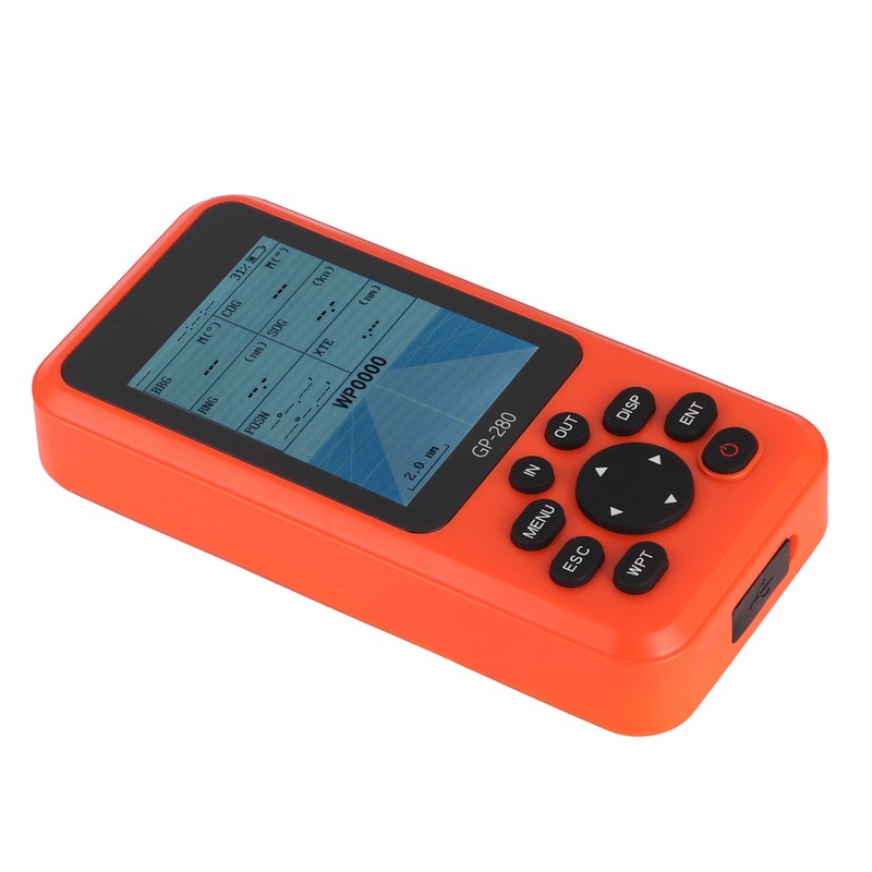 2.8in Handheld GPS Navigator High Sensitivity with MultiFunction Display Screen