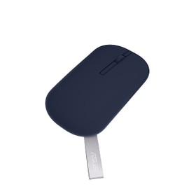 ASUS Marshmallow Mouse MD100 Optical Wireless Mouse 2.4GHz & Bluetooth Compatible with Various OS, 2 Colors Top Cover (Quiet Blue/Solar Blue) MD100_MOUSE_BL
