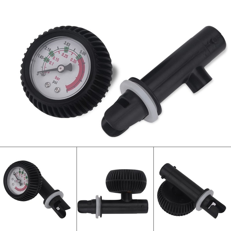 Kayaking Air Pressure Gauge 0-5.08 PSI Barometer for Inflatable Boat