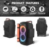 Speaker Cover Compatible with JBL PartyBox 520, Scratch-Resistant, Dustproof, Portable